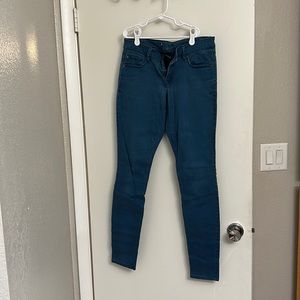 Express suede jeans